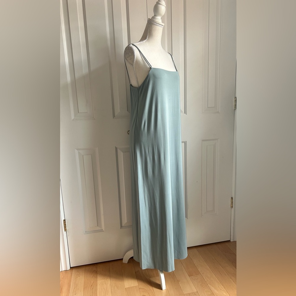 NWT COS Maxi Sleeveless Dress, Light Green, Size Small - Picture 3 of 5
